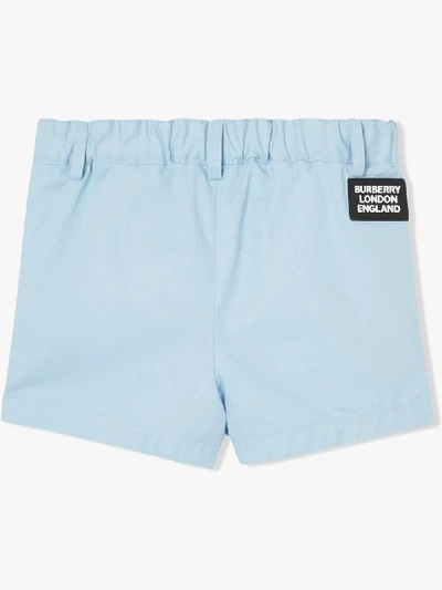 Shop Burberry Klassische Shorts In Blue