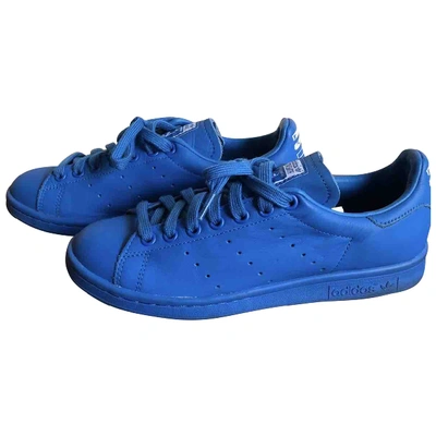 Pre-owned Adidas X Pharrell Williams Trainers In Blue