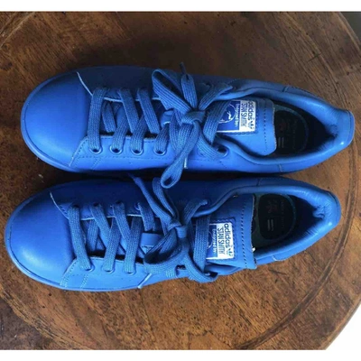 Pre-owned Adidas X Pharrell Williams Trainers In Blue