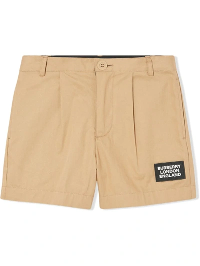 Shop Burberry Klassische Shorts In Neutrals