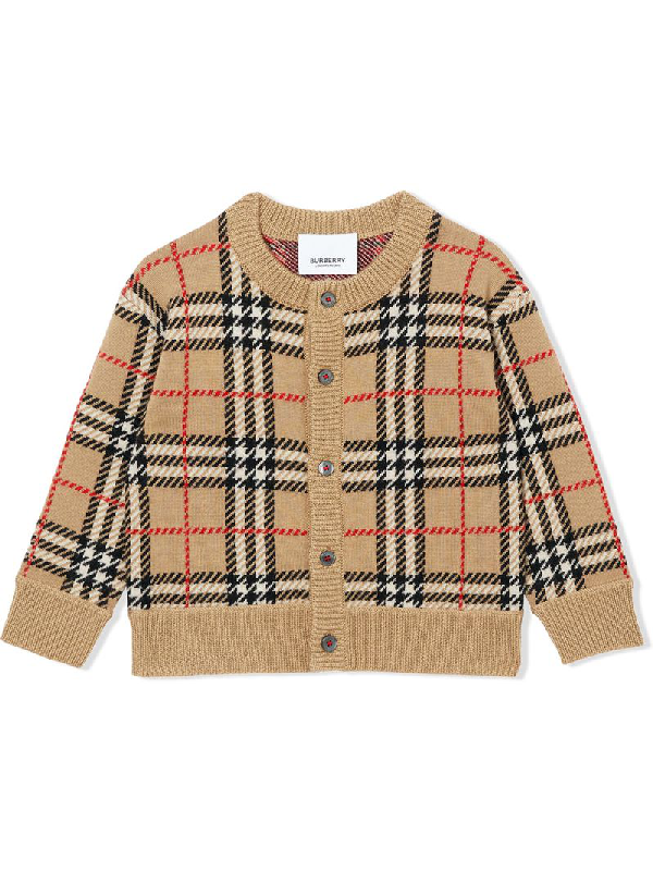 burberry wool cardigan