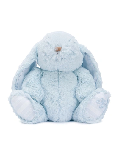 Shop Tartine Et Chocolat Musical Bunny Soft Toy In Blue