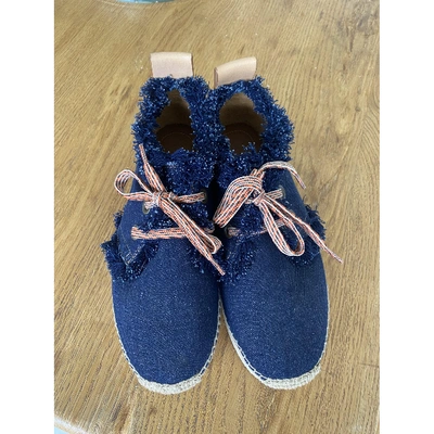 Pre-owned See By Chloé Espadrilles In Blue