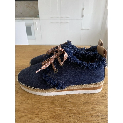 Pre-owned See By Chloé Espadrilles In Blue