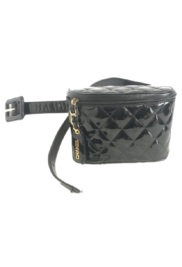 patent leather fanny pack