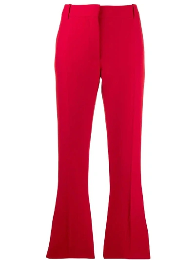 Shop Valentino Red Women's Kickflare Tailored Trousers