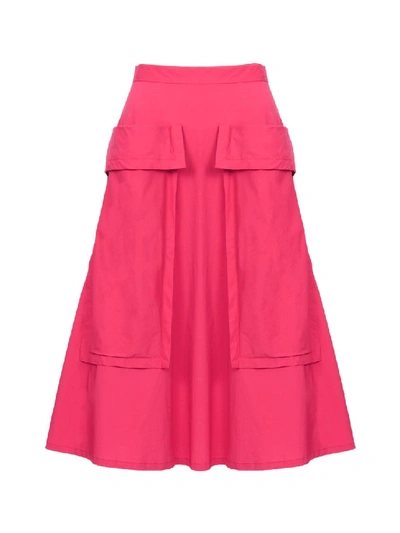 Shop Lhd Bardot Skirt, Hot Pink