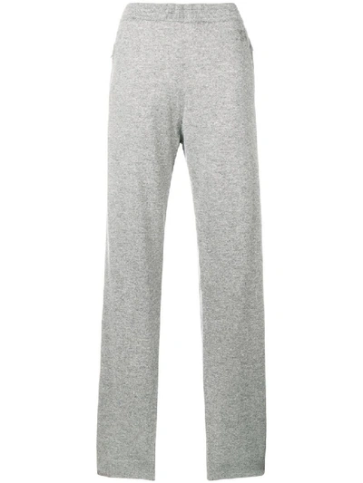 Shop Givenchy Cashmere Track Trousers In White