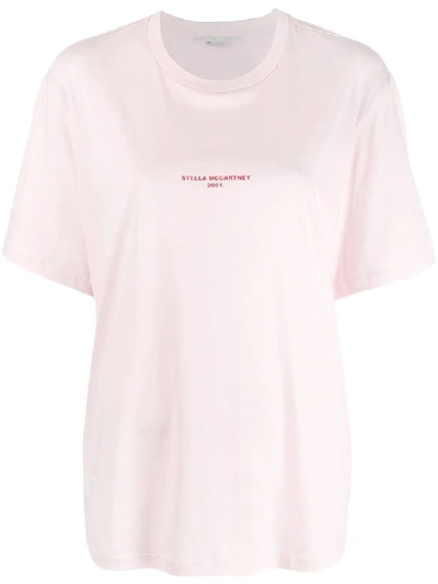 Shop Stella Mccartney 2001 Stamped Logo T-shirt In White