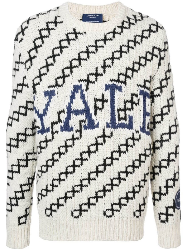 calvin klein yale sweater