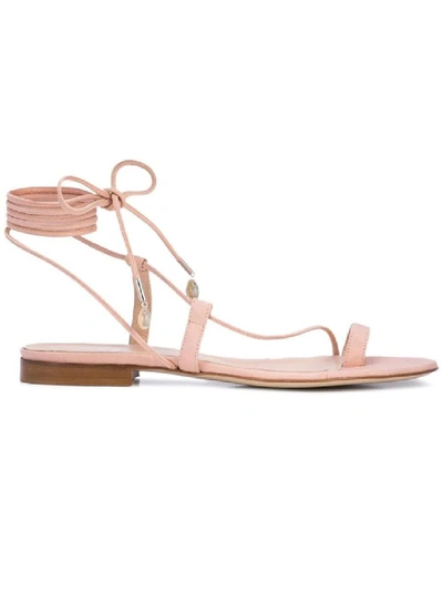 Shop Brother Vellies Selma Sandal In Neutrals