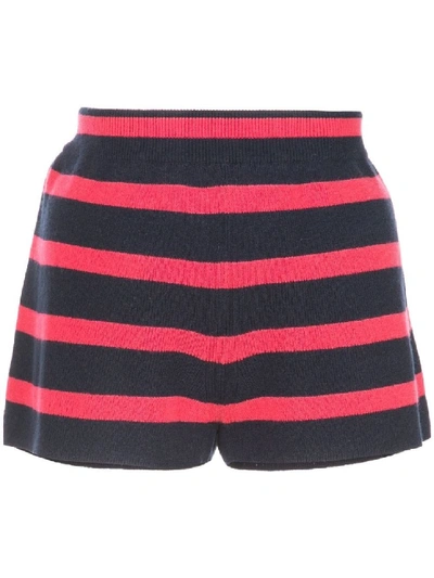 Shop Barrie Knitted Shorts In Black