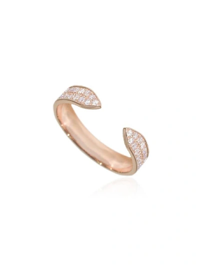 Shop Ralph Masri Sacred Windows Rose Gold Open Band In Not Applicable