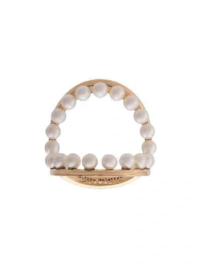 Shop Delfina Delettrez Double Band Ring In Not Applicable