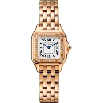 Shop Cartier Panthere Wjpn0008 Small Size Pink Gold Watch Box Papers New In Not Applicable