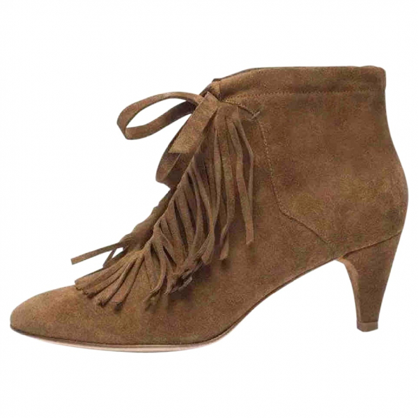 maje suede boots