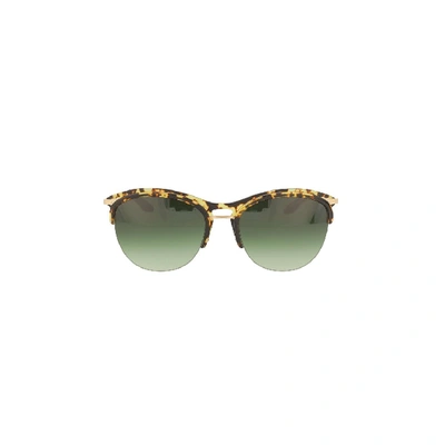 Shop Barton Perreira Sunglasses Seraphina In Grey