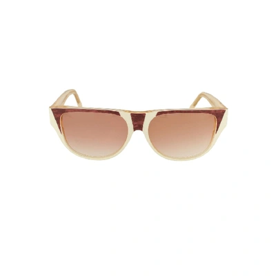 Pre-owned Nina Ricci Vintage Sunglasses 1046 In Neutrals