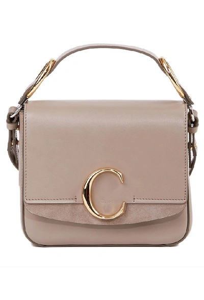 Shop Chloé Tasche' C Small' Gris Motty' C Small In Pink