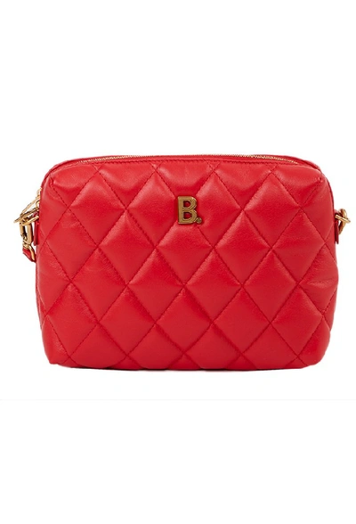 Shop Balenciaga Shoulder Bag 'b Camera Bag' Red