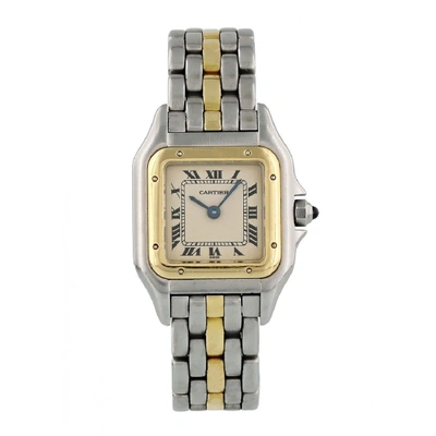 Shop Cartier Panthere 1120 One Row Ladies Watch In Not Applicable