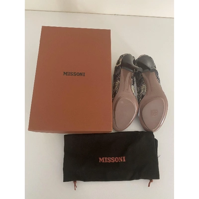 Pre-owned Missoni Cloth Heels In Multicolour