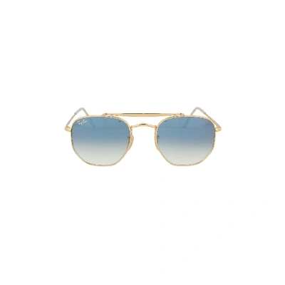 Shop Ray Ban Sunglasses 3648 Sole In Blue