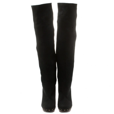 Pre-owned Stella Mccartney Black Cloth Boots