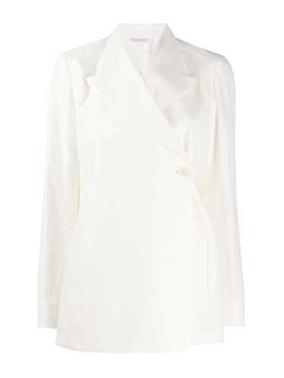 Shop Remain White Blazer With Single Button