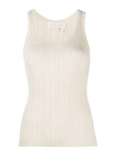 Shop Remain Ribbed Tank Top In White