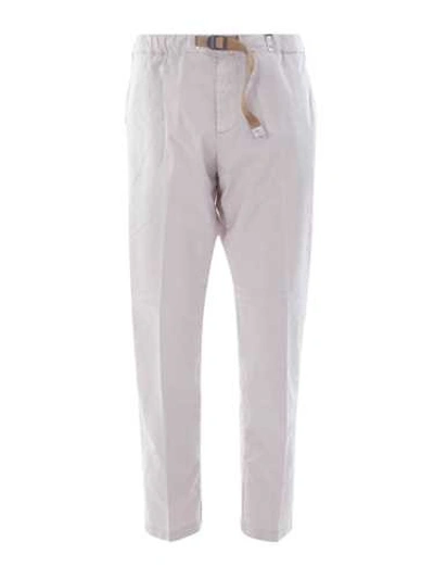 Shop White Sand Chino Off White Trousers