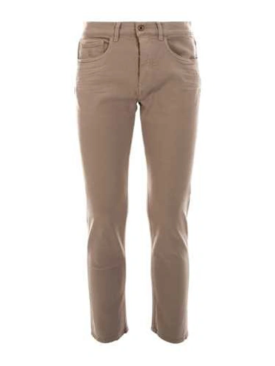 Shop Pence Rico S' Turtledove Jeans In Brown