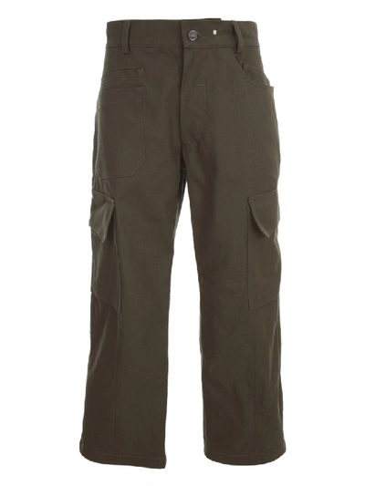 Shop Jacquemus Cargo Military Pants In Green