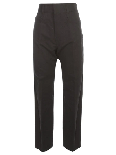 Shop Haider Ackermann Trooper Jeans Linen And Wool In Black