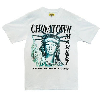 Shop Chinatown Market Nyc Tee In White