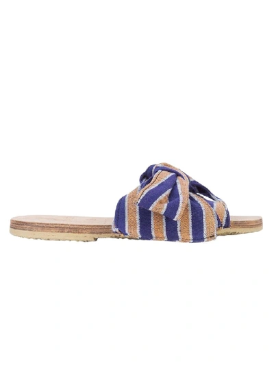 Shop Brother Vellies Burkina Striped Sandal In Neutrals