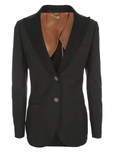 Shop Maurizio Miri Wool Jacket In Black