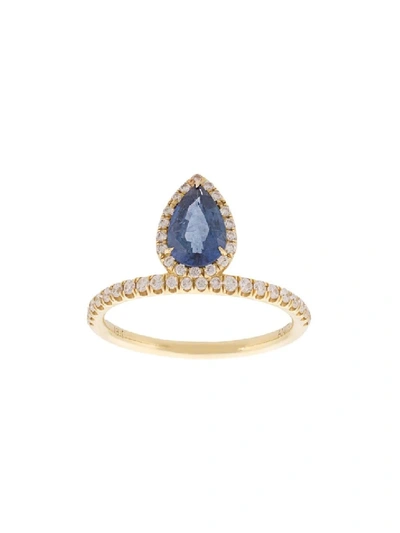 Shop Anita Ko Ara Blue Sapphire Ring In Not Applicable