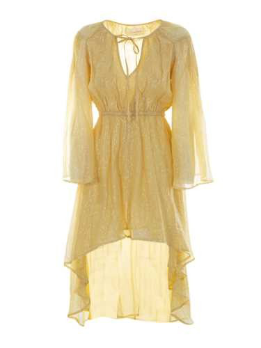 yellow long sundress