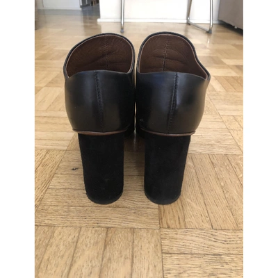 Pre-owned Alyx Leather Heels In Black