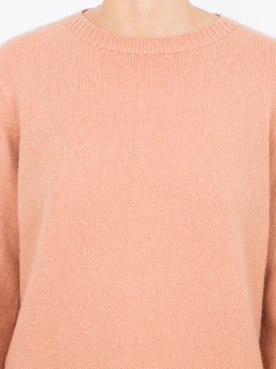 Shop Therow Knitted Jumper Apricot