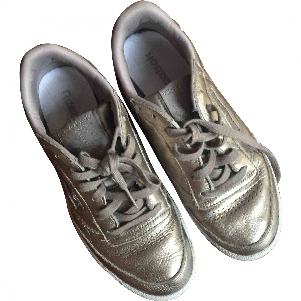 reebok gold trainers