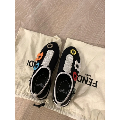 Pre-owned Fendi Black Trainers