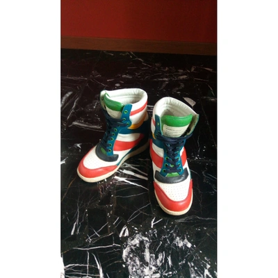 Pre-owned Marc By Marc Jacobs Multicolour Leather Trainers
