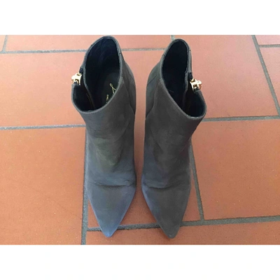 Pre-owned Lola Cruz Ankle Boots In Brown