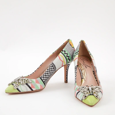 Pre-owned Aruna Seth Leather Heels In Multicolour