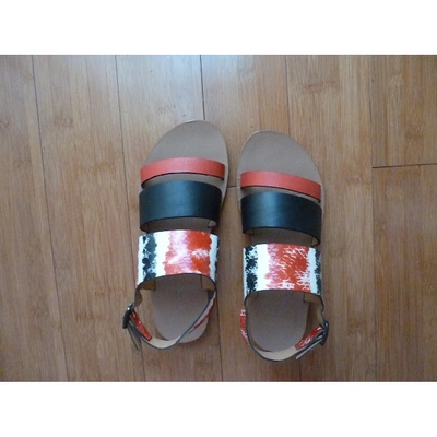 Pre-owned Tatoosh Leather Sandals