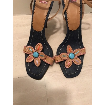 Pre-owned Le Silla Leather Sandals