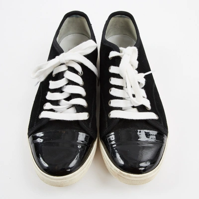 Pre-owned Lanvin Trainers In Black