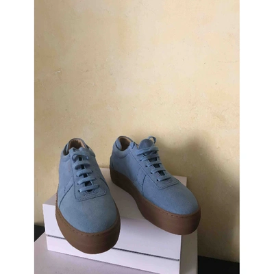 Pre-owned Axel Arigato Trainers In Turquoise